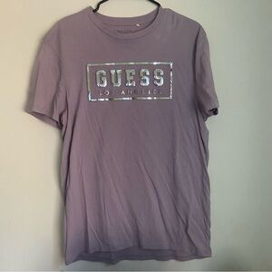 Guess Large Mirror Logo Tee